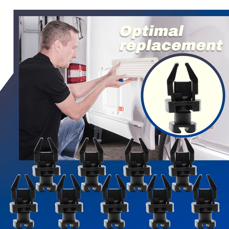 Terixe RV Refrigerator Vent Clips for Norcold 617772 Replacement, Quarter
