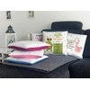 Pug Cushion with Saying Ohne Mops geht Nichts - Cushion