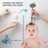 TAILI Shower Head Holder Suction Cup No Drilling Waterproof &