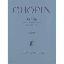 Etude E major op.10/3 - piano - (HN 656)