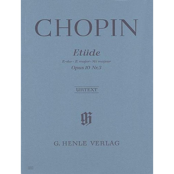 Etude E major op.10/3 - piano - (HN 656)