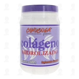 Colágeno Hidrolizado Cahuenga Polvo 500g Sabor Complejo Ácido Fólico