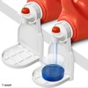 Laundry Detergent Cup Holder, 1 Count Foldable Detergent Drip Catcher,
