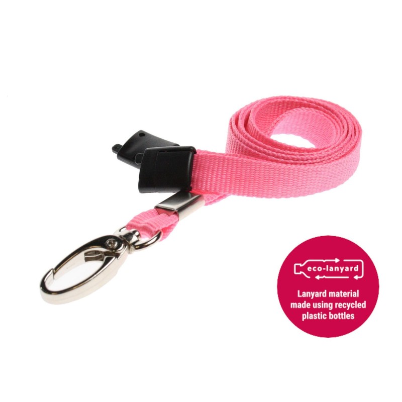 Pink ID Card Holder and Pink Lanyard Neck Strap with