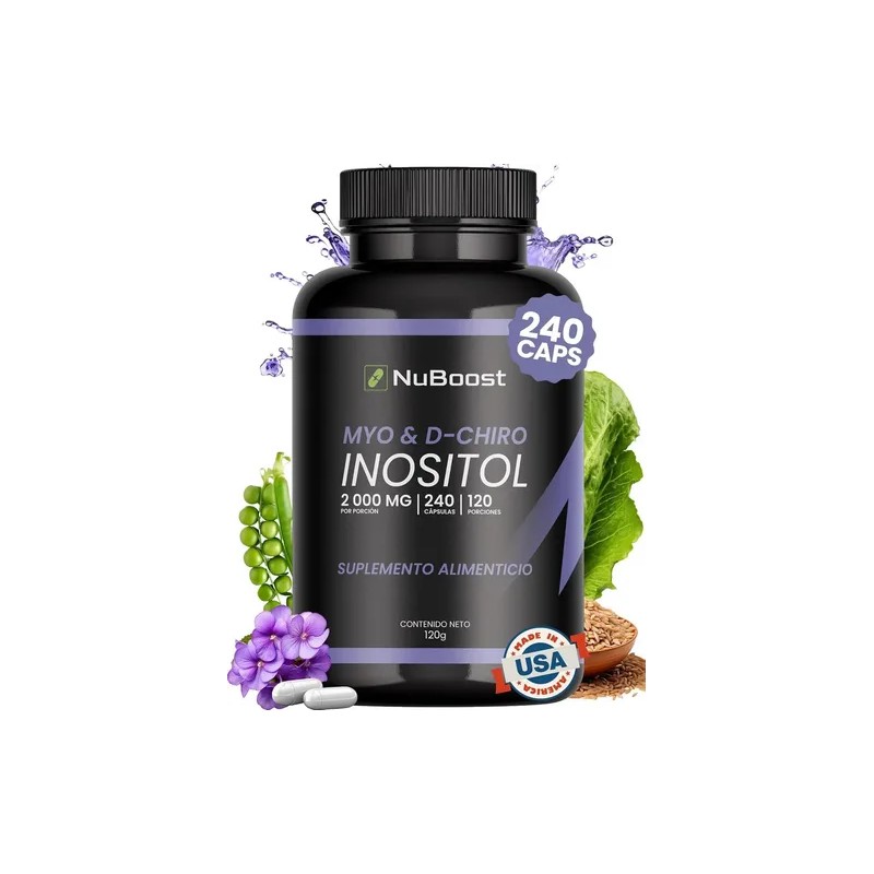Kit Myo D Chiro Inositol Y Vitamina D3 K2 Nuboost