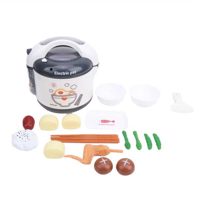 Kids Rice Cooker Toy Plastic Simulation Children Kitchen Cooking Appliances