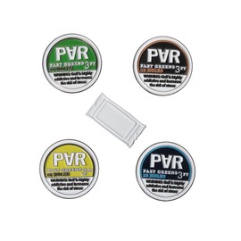 Play and Repeat PAR Golf Ball Marker Five Piece Set - Funny Golf Accessories - Golf Gift for Men, Bachelor Party Golf