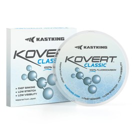 KastKing Kovert Classic Fluorocarbon Fishing line, 12LB 150Yd