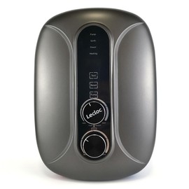 LECLOC E65 Pro Pump-integrated Tankless Electric Water Heater 6.5kW 240V, LED Display with Enlarged Knob Control, IPX4, Multi-protection, 1 Point of Use, 86-131℉ On Demand Hot Water Heater Under Sink