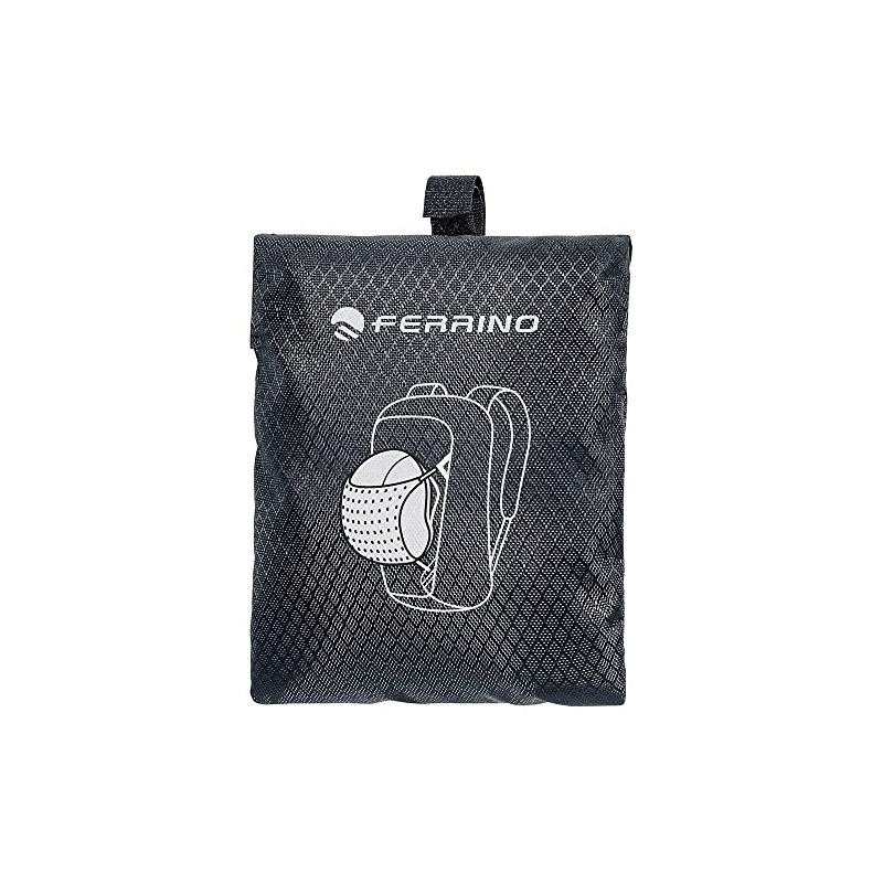 Ferrino Helmet Holder Helmet Holder for Backpack, Black, Única