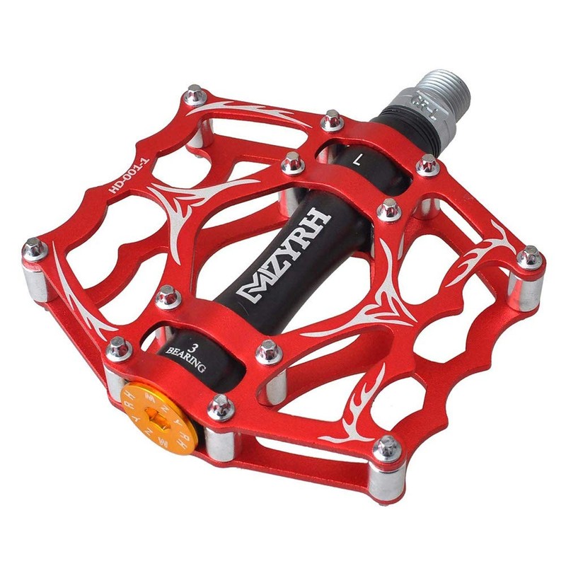 OSC Cross Bike Pedals, Ultra Lightweight, Aluminum Alloy, Flat Pedals,