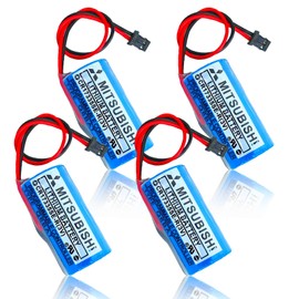 HDSBFCWYGG <- 4pcs -> CR17335SE-R Q6BAT 3V 1800mAh PLC Lithium Battery for FANUC System for Q25PRHCPU Q170HBATC QNS