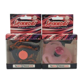 Spin Tricks (2x) Spinnobi Spinning Top Toy : 2 Toys/Random Color Combo