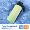 DOMICARE 16 oz Kids Water Bottle for School Stainless Steel