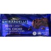 GHIRARDELLI 72% Cocoa Dark Chocolate Chips for Baking Premium Chips