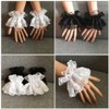 SOIMISS 2pairs Lace Cuffs for Wrist Lace Arm Cuffs Lolita