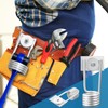 Shimeyao 1 Pcs Scaffold Tool Holder Aluminum Ratchet and Hammer