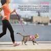 Muecleao Cat Harness and Lead Set, Adjustable Kitten Harness and