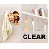 33lbs Adhesive Sticky Hooks for Hanging on Wall or Ceiling,