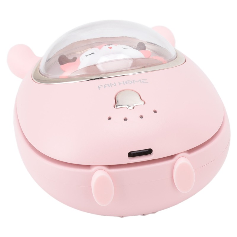 Portable Neck Fan Cute Pet Multifunction 3 Speeds Low Noise