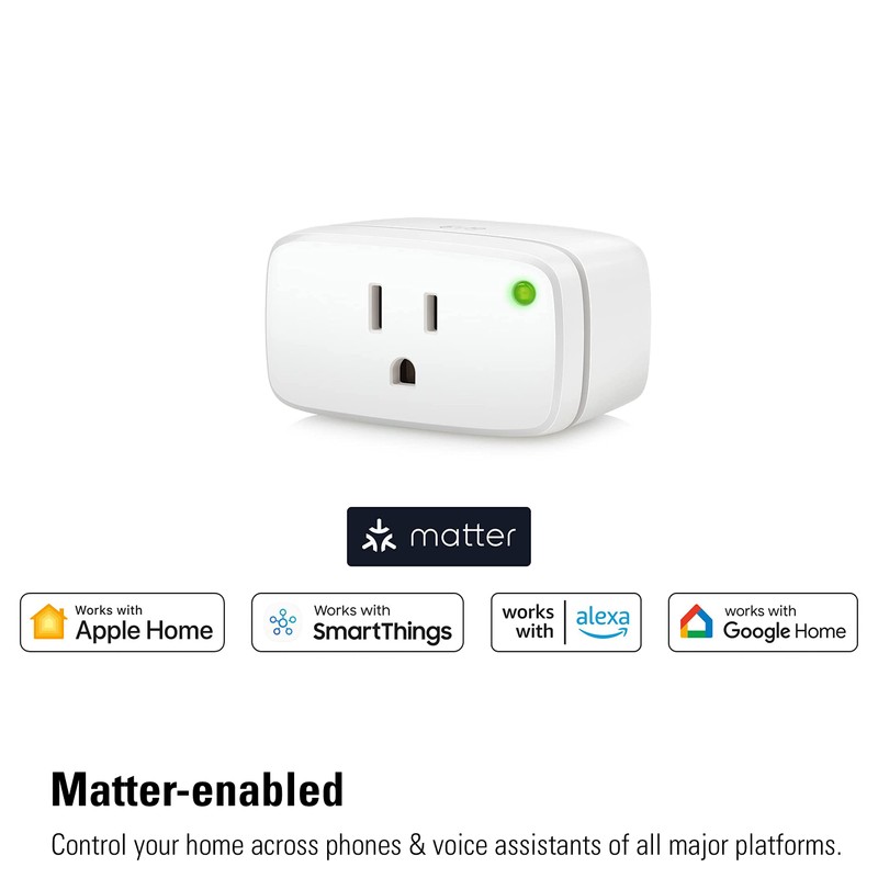 Eve Energy (Matter) - Smart Plug, App and Voice Control,