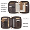 Jack&Chris Full Grain Leather Bible Covers, Church Bag Bible Protective