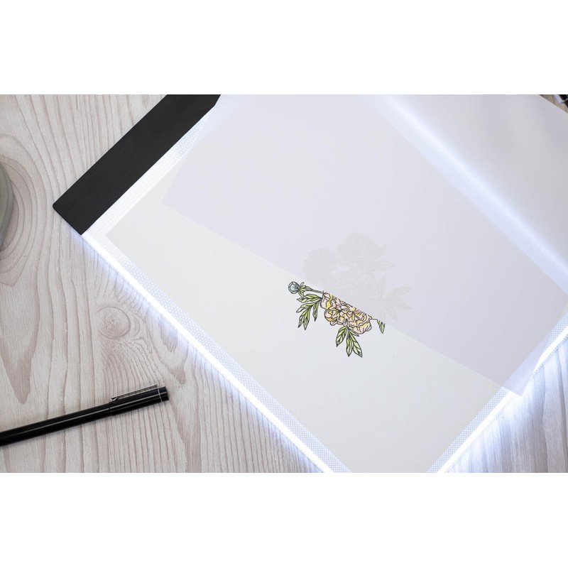 Crafter's Companion A4 LED Light Pad - Adjustable 3-Level Brightness