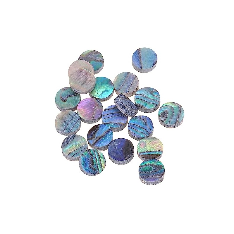 Musiclily Pro 6mm Natural Paua Abalone Shell Guitar Fretboard Inlay