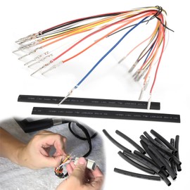 TIGERSGATE for 1996-2006 Harley Dyna Softail Sportster CAN-Bus Switch Control Wires Extension Harness Kit Fits 10" & 12" Handlebar