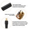 X AUTOHAUX 40cm 16" Auto Tire Air Inflator Hose Adapter