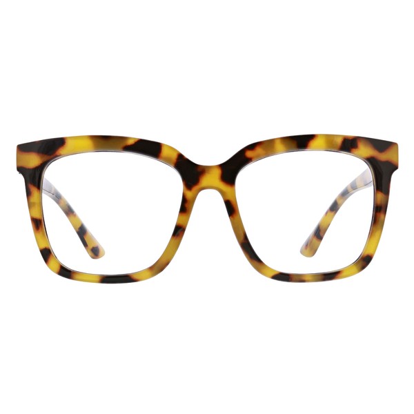 Peepers by PeeperSpecs womens Next Level Blue Light Blocking Reading Glasses, Tokyo Tortoise, 54 mm US