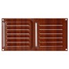 Brinox Grille with Ventilation Holes, Brown, B70230Z