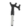 Unifizz Telescopic Boat Hook with Chrome Handle, Durable Nylon Head