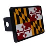 Rogue River Tactical Maryland State Flag Trailer Hitch Cover Plug