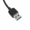 USB3.0 2.5 Inch SATA Hard Drive Enclosure 5Gbps Clear External
