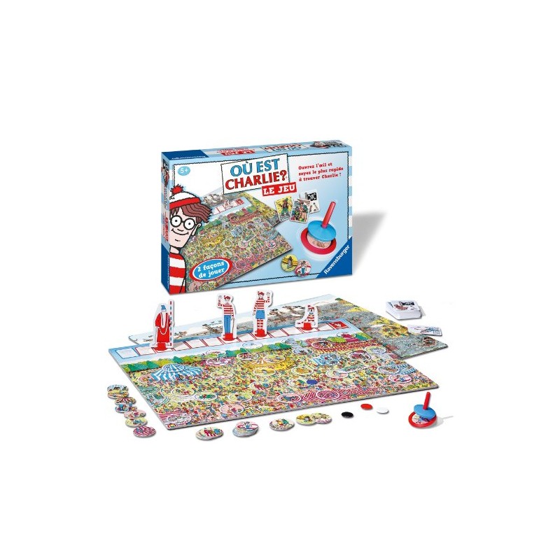 Ravensburger – 26569 – Party Game Where Is Charlie?