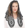 Spanish Mantilla Triangular Mantilla Lace Head Covering Mass Catholic Church