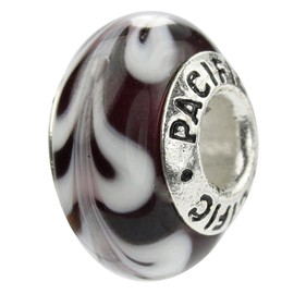 West Coast Jewelry 925 Sterling Silver Murano Glass Bead - Beauty In A Box