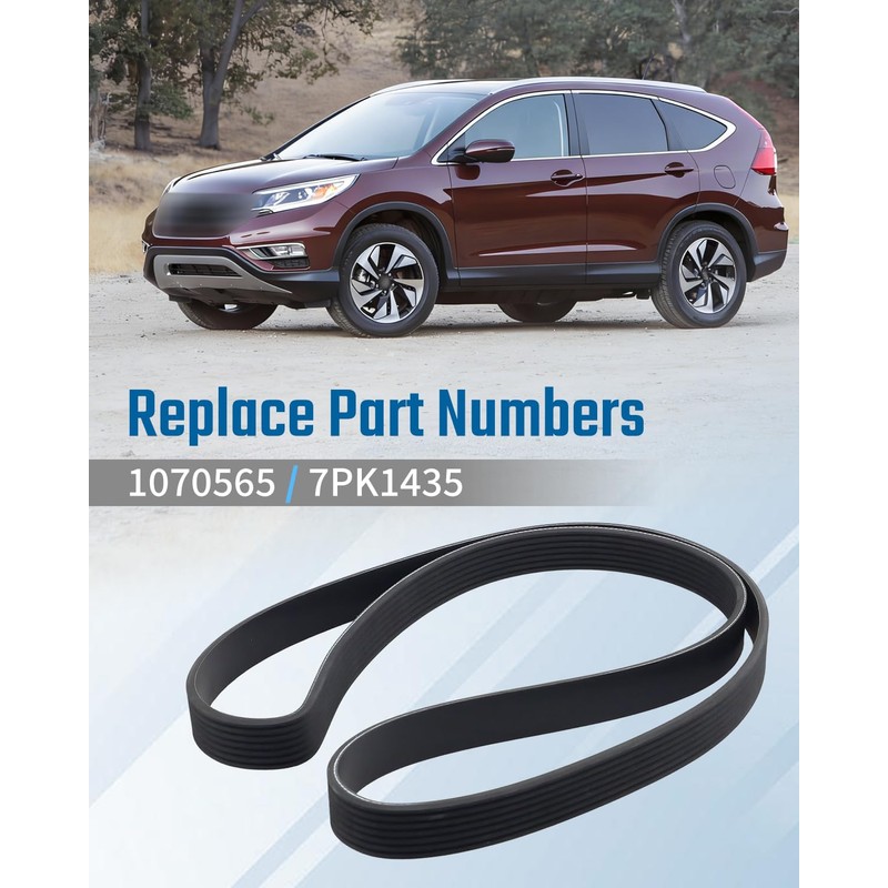 1070565 Serpentine Belt Fit for Honda Civic 2016-2020 Fit for