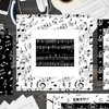 24 Sheets Music Notes Scrapbook Paper 12'' x 12''Pianos, Guitars,