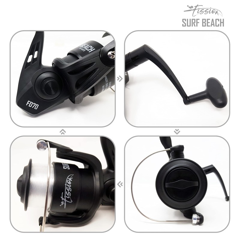 FISSION - SURF BEACH FD70 Fishing Reel (1BB) Front Drag