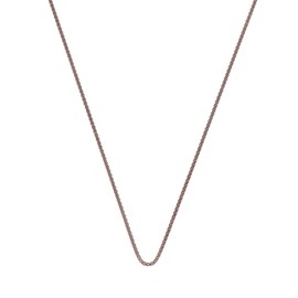Emozioni Rose Gold Sterling Silver Popcorn Chain of 89cm