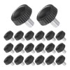 CoCud Thumb Screw Knurled Knobs, M5 x 8mm Male Thread,