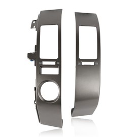 OVANOH Pair Center A/C Dash Air Vent Trim Panel Dashboard Cover Compatible For Toyota Prius 1.5L 2004-2009 Air Vent Outlet Panel Left & Right Side Replaces 5567047060 5568047020