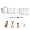 PAWLAND 144-inch Extra Wide 30-inches Tall Dog gate with Door