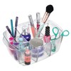 InterDesign Rain Cosmetic Organizer, Clear