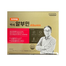 Sang-A Life Science Rosina Premium Oh Han-jin's Baekse Albumin 33g 30 pieces, 1 piece / 상아생명과학 로지나 프리미엄 오한진의 백세 알부민 33g 30개입, 1개
