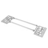 Safoner RV Shower Corner Storage Bar- Adjustable Stainless Steel Rod