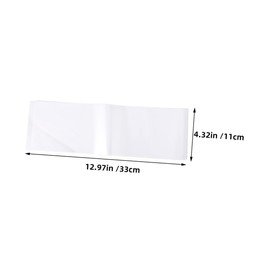 OHPHCALL 100pcs Hair Dye Isolation Sheets Hair Highlighting Paddle Salon Home Use