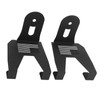 2pcs Cooler Mounting Brackets Black Iron Replacement for Polaris RZR